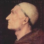 Pietro Perugino Portrat des Don Baldassarre di Antonio di Angelo oil